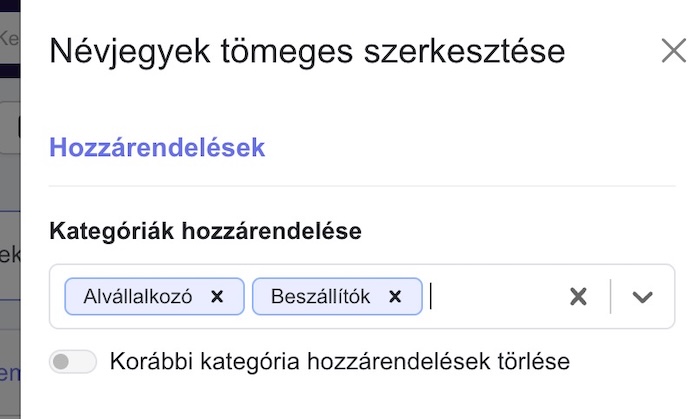 Kategorizálás